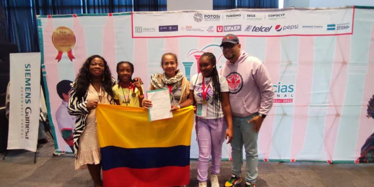 Ondas Chocó ganó premio internacional, en Expociencias México 2022