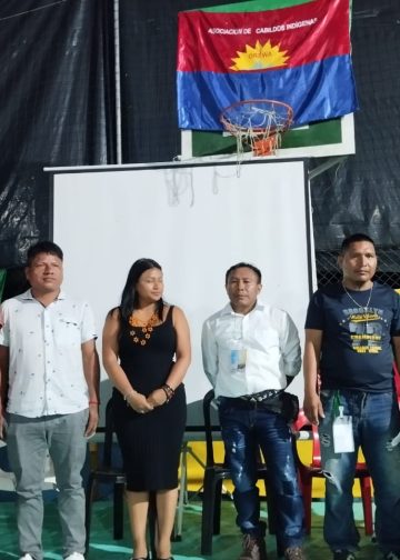 ¡Histórico! Cecilia Velásquez, nueva presidente de Asorewa, la primera mujer indígena que se elige presidente de una organización indígena, en más de 40 años en el Chocó