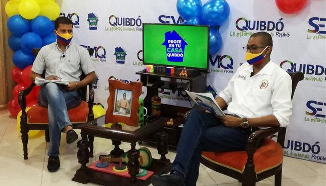 “Profe en tu casa Quibdó”, una estrategia para fortalecer las clases a distancia.