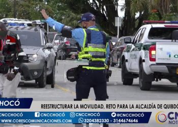 Después de 30 años Quibdó tiene agentes de tránsito para controlar la movilidad en la ciudad.