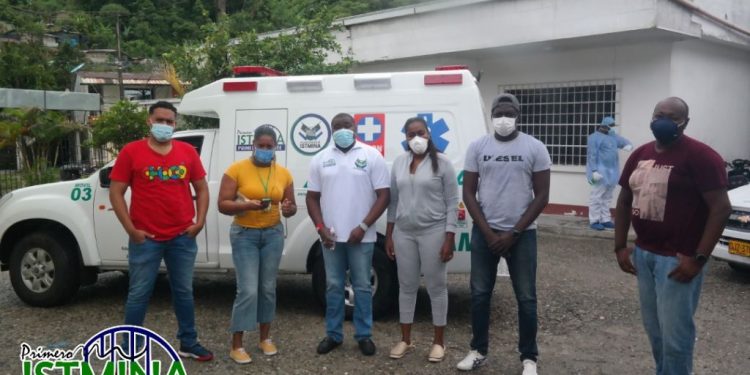 NOTICIAS EN ISTMINA La administración municipal de Istmina entregó al hospital Eduardo Santos, una nueva ambulancia medicalizada.