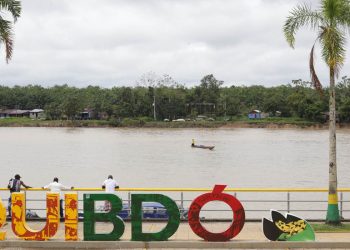 El nuevo Malecón de Quibdó a orillas del rio Atrato.