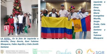 Grupo de investigación Ondas de Minciencias Chocó, representa a Colombia en Expociencias nacional México 2022.