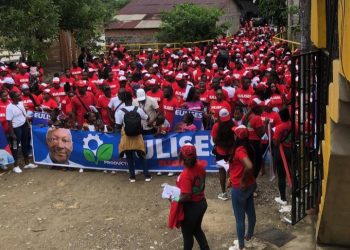 En Río Quito, se realizó jornada pedagógica y de motivación electoral, del candidato Eulises Palacios Cabrera.